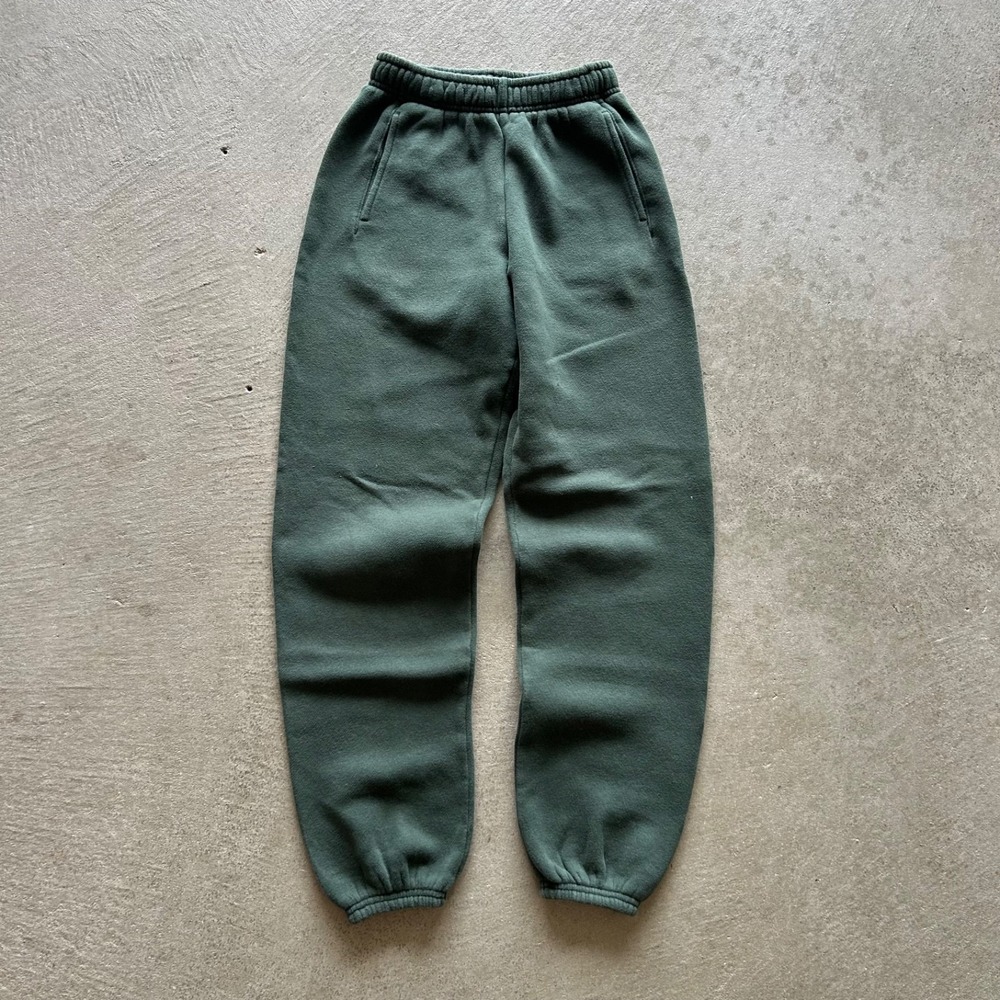 Offline by Aerie Sweatpants Womens Size XXS Forrest Green Fleece Joggers